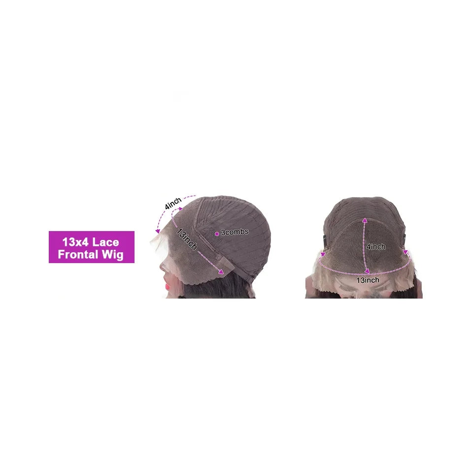 30 Inch 13x4 Transparent Straight Wig Human Hair Brazilian Hair Lace Frontal Wig for Women Preplucked Hd Lace Wig