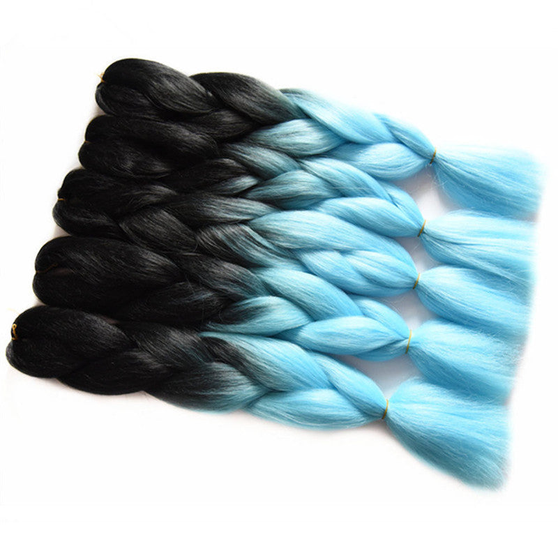 Colorful Braids Extention