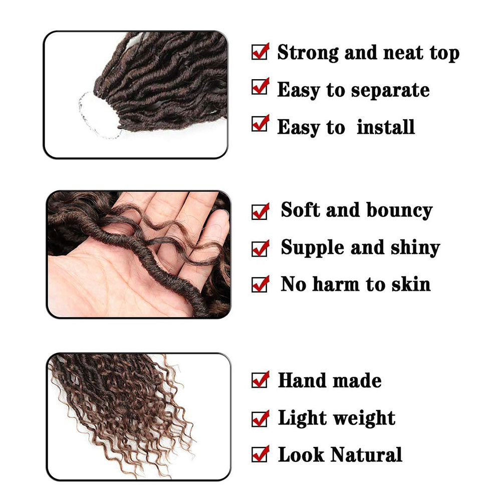 Fiber Crochet Hair