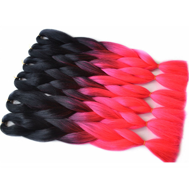 Colorful Braids Extention