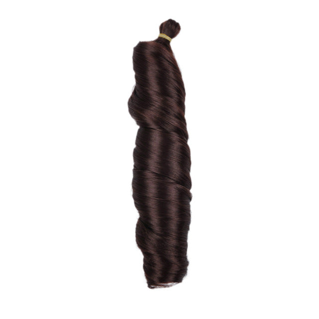 New Loose Wave Crochet Hair Crochet Hair Extension Big Wave Reel Curved Hair Handle
