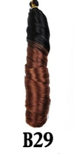 New Loose Wave Crochet Hair Crochet Hair Extension Big Wave Reel Curved Hair Handle