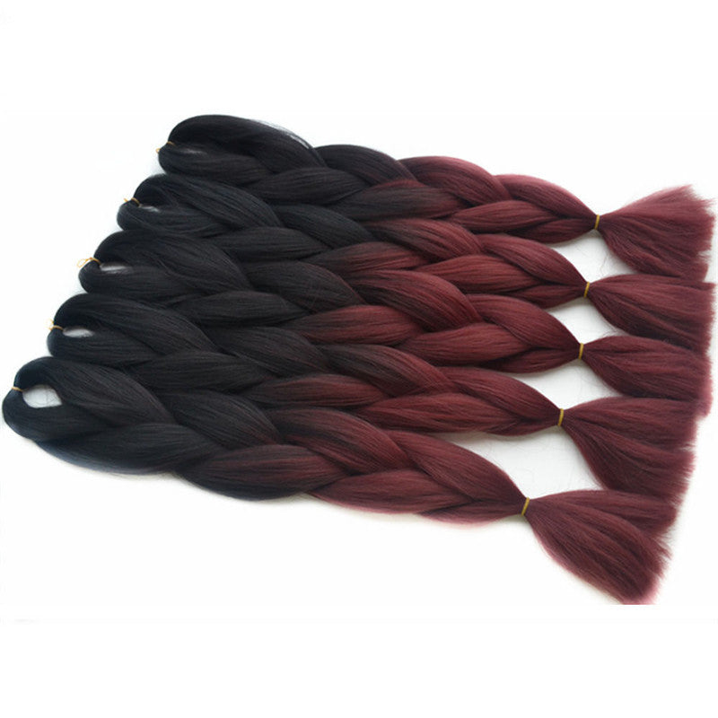 Colorful Braids Extention