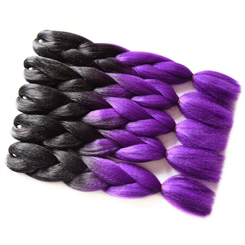 Colorful Braids Extention