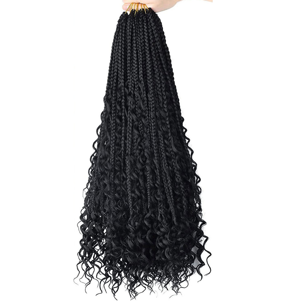Fiber Hair Three-strand African Braid Crochet Hair