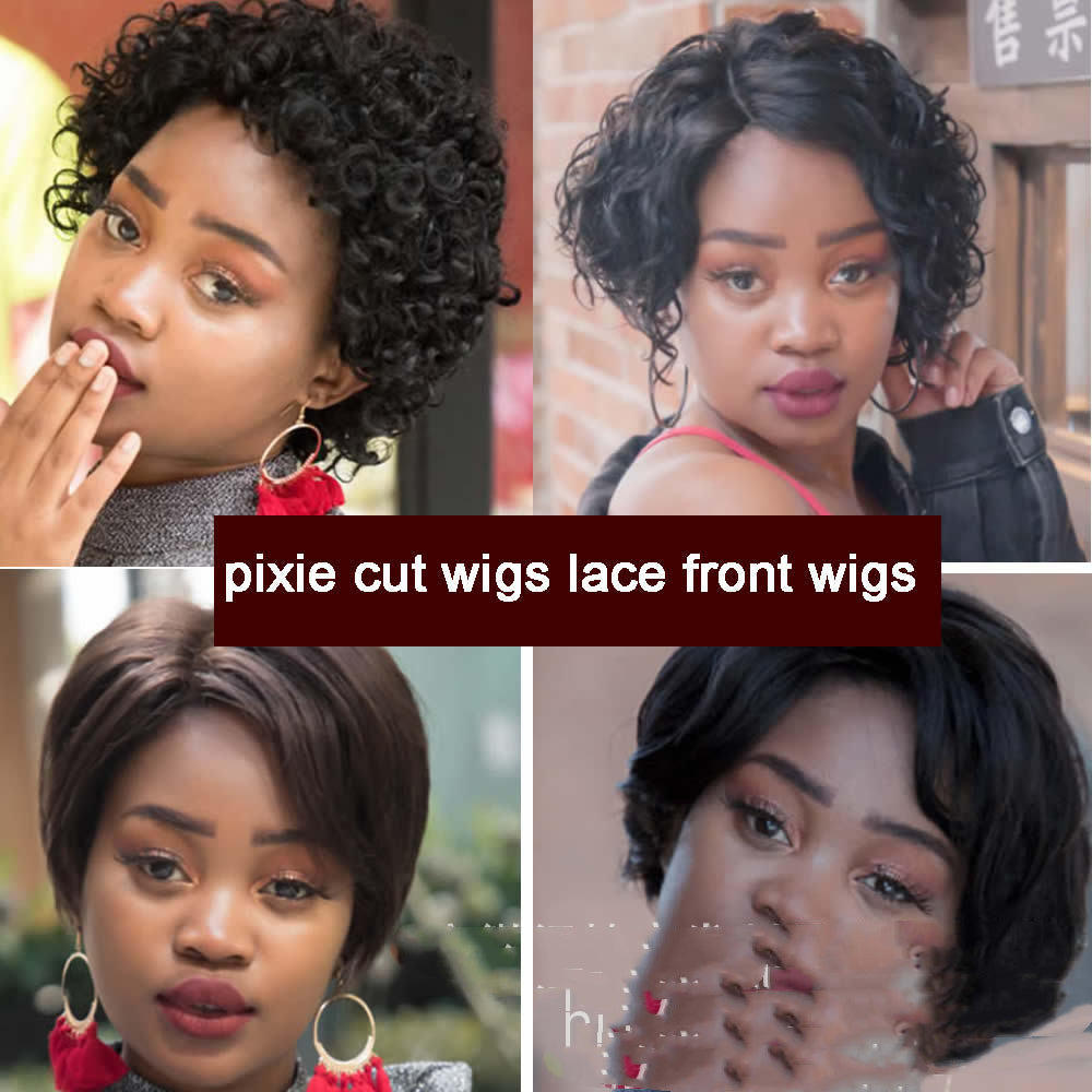So Her Human Hair Pixie