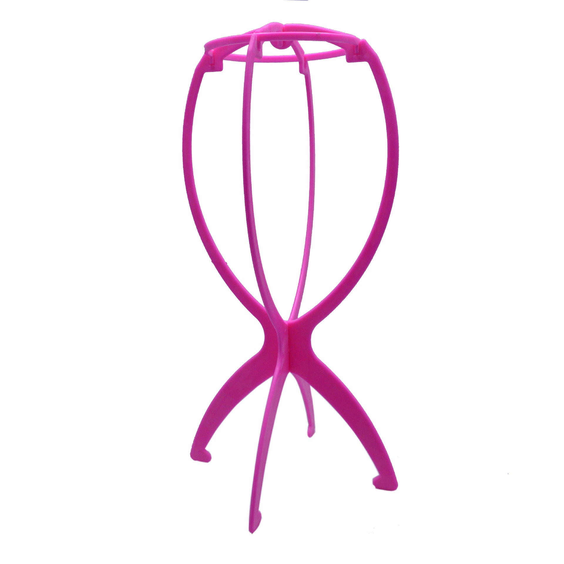 Plastic wig holder