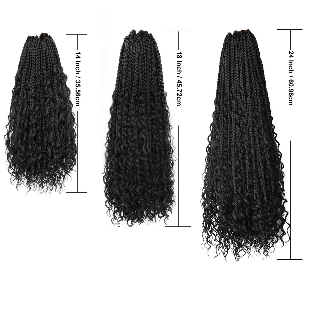 Fiber Hair Three-strand African Braid Crochet Hair