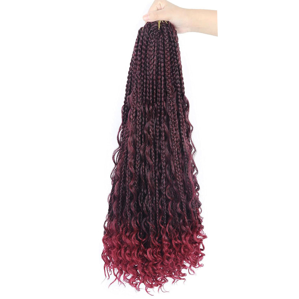 Fiber Hair Three-strand African Braid Crochet Hair