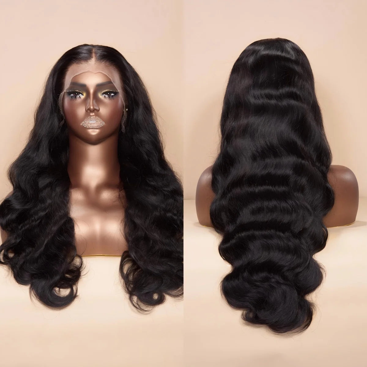 200 Density Glueless HDLace Human Hair