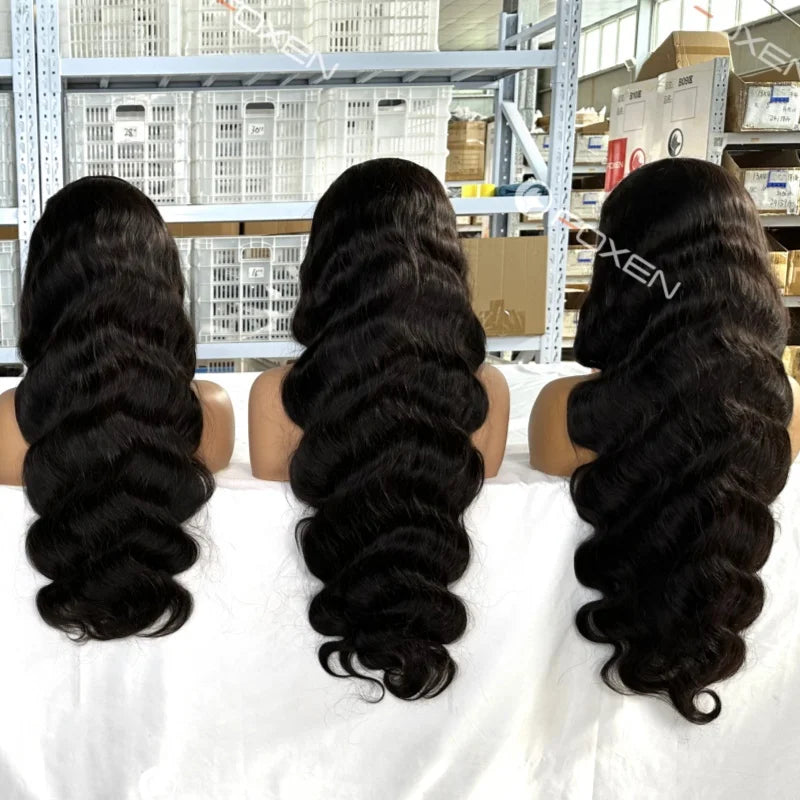 Shipping Now Raw Vietnamese Wig Human Hair Body Wave Lace Front Wigs Wholesale Glueless Hd Lace Frontal Wigs for Black Women