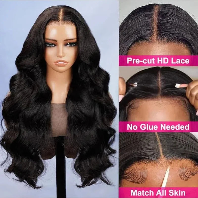 Body Wave 4x6 Lace Wigs, Glueless Hd Lace