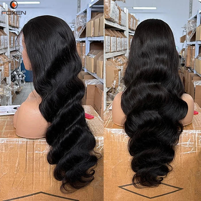 Shipping Now Raw Vietnamese Wig Human Hair Body Wave Lace Front Wigs Wholesale Glueless Hd Lace Frontal Wigs for Black Women