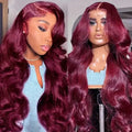 99J Vietnamese HD Lace Frontal Glueless wig