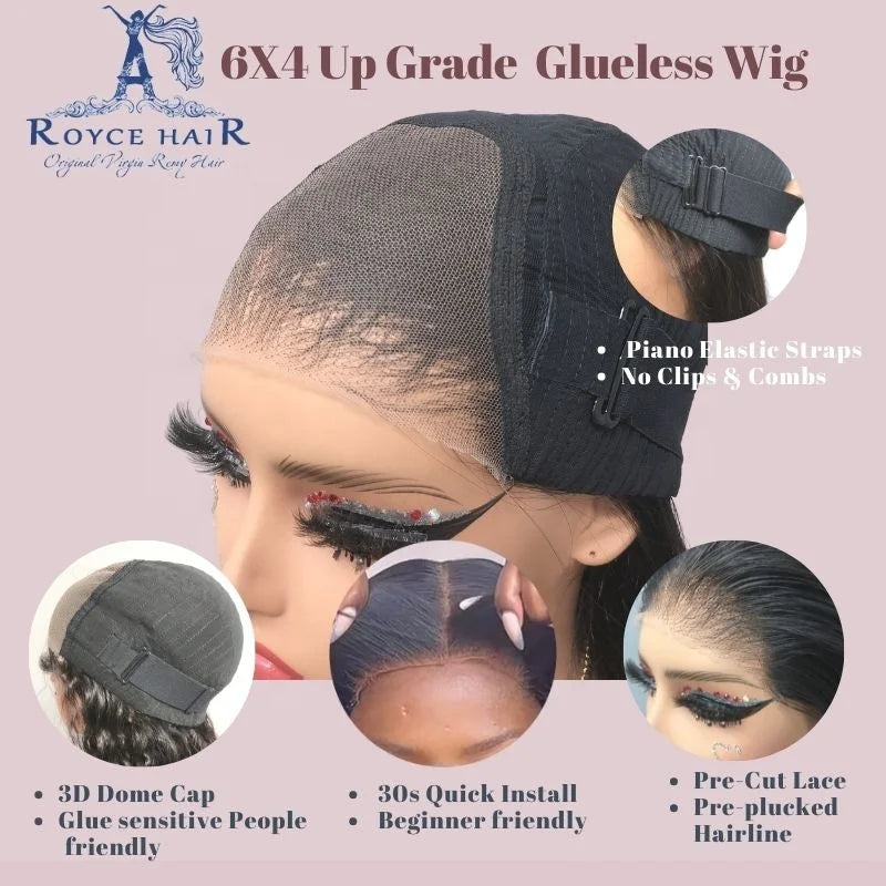Body Wave 4x6 Lace Wigs, Glueless Hd Lace