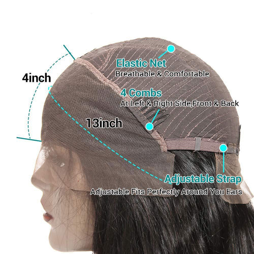 13x4 Full HD Lace Blunt Cut Wig