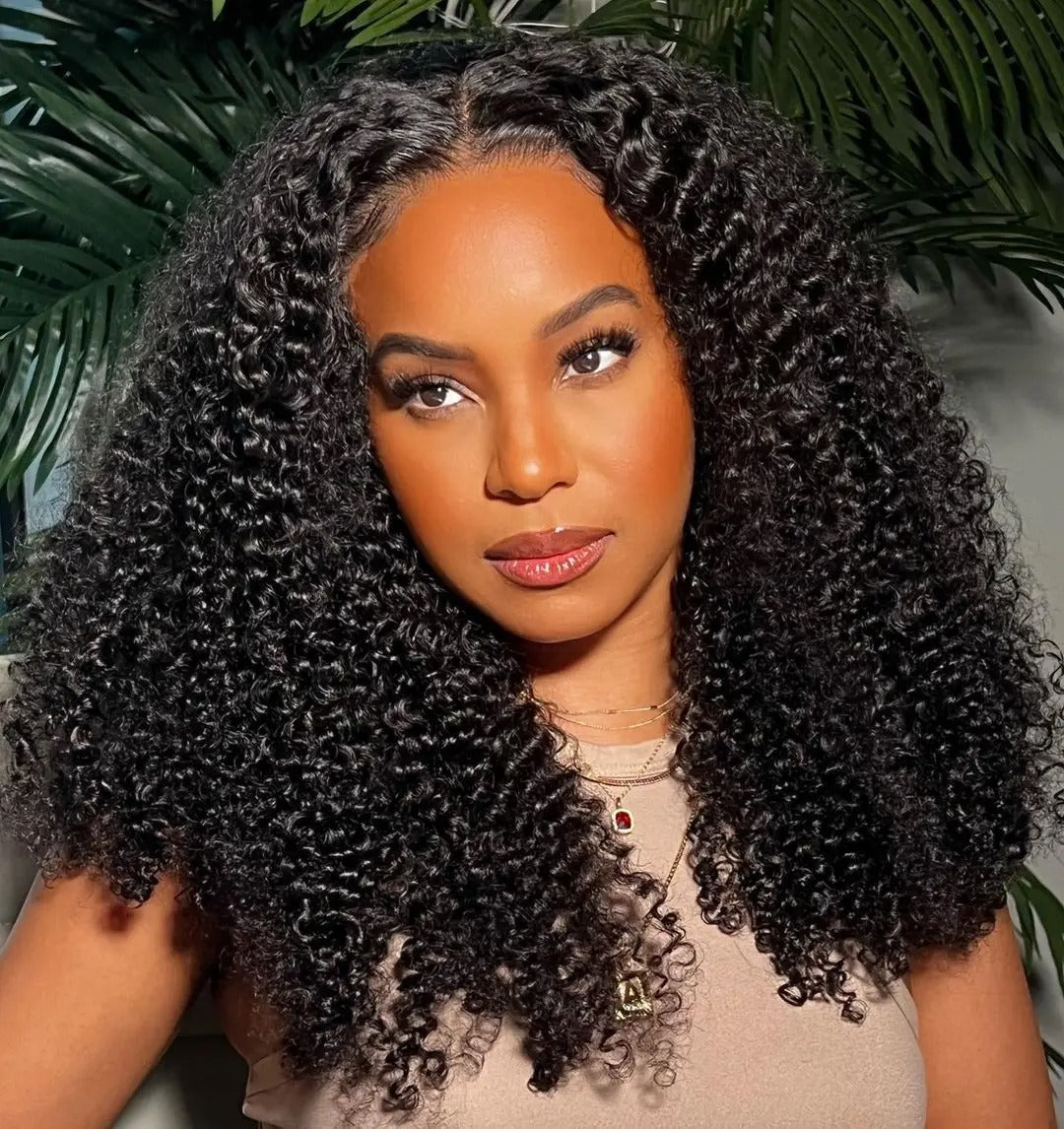 Deep Curls 7x5 HD Transparent Lace Closure Wig
