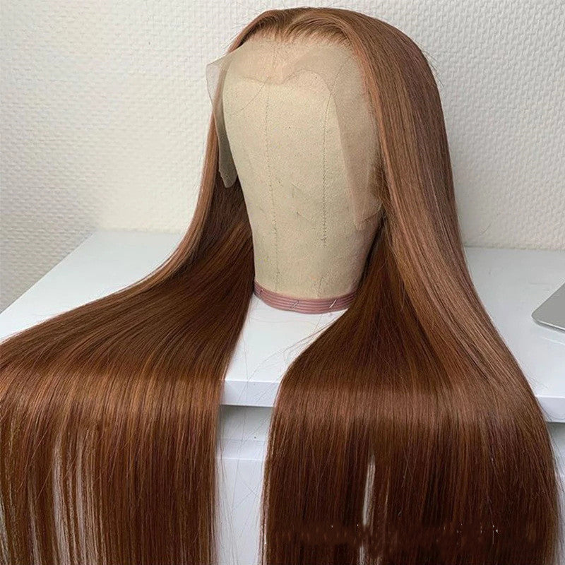 Brown HD Lace Human Hair Wig