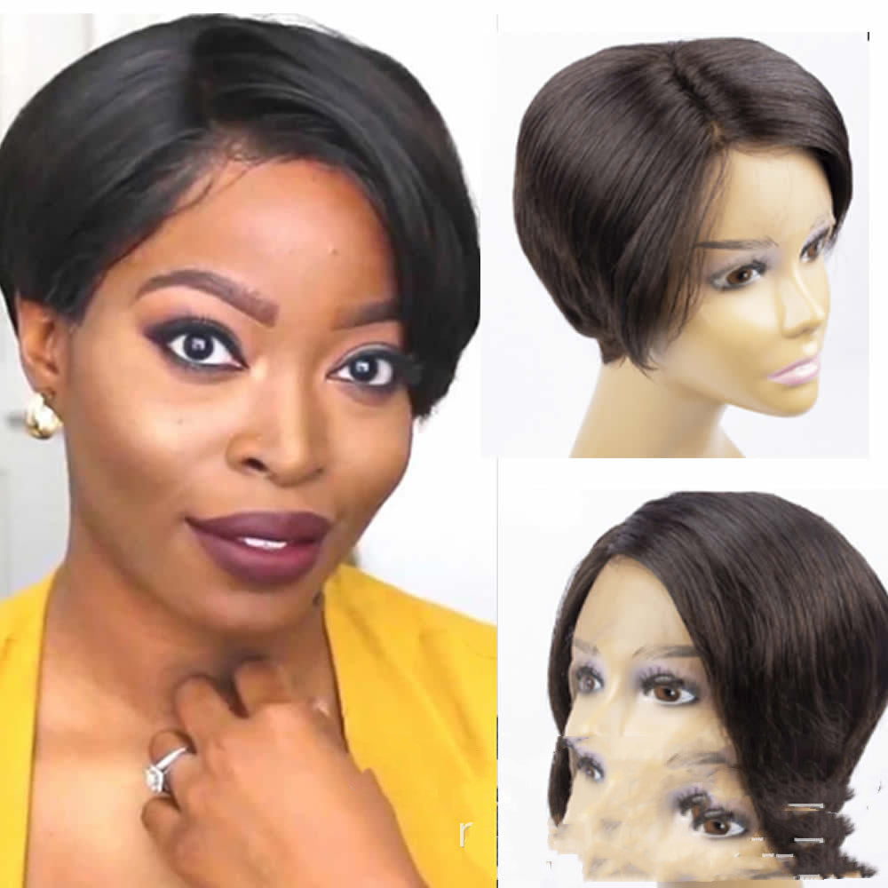 So Her Human Hair Pixie