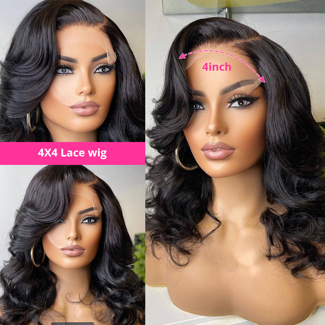 Brazilian Wavy HD Lace Front Wig