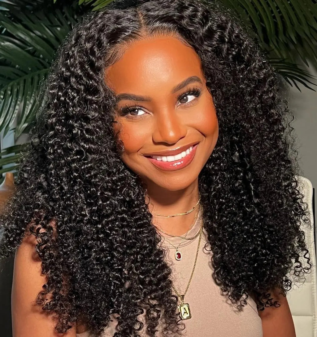 Deep Curls 7x5 HD Transparent Lace Closure Wig