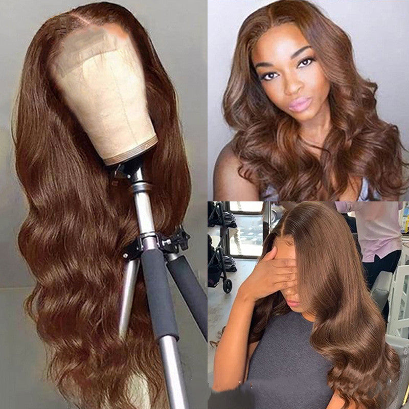 Brown HD Lace Human Hair Wig