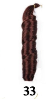 New Loose Wave Crochet Hair Crochet Hair Extension Big Wave Reel Curved Hair Handle