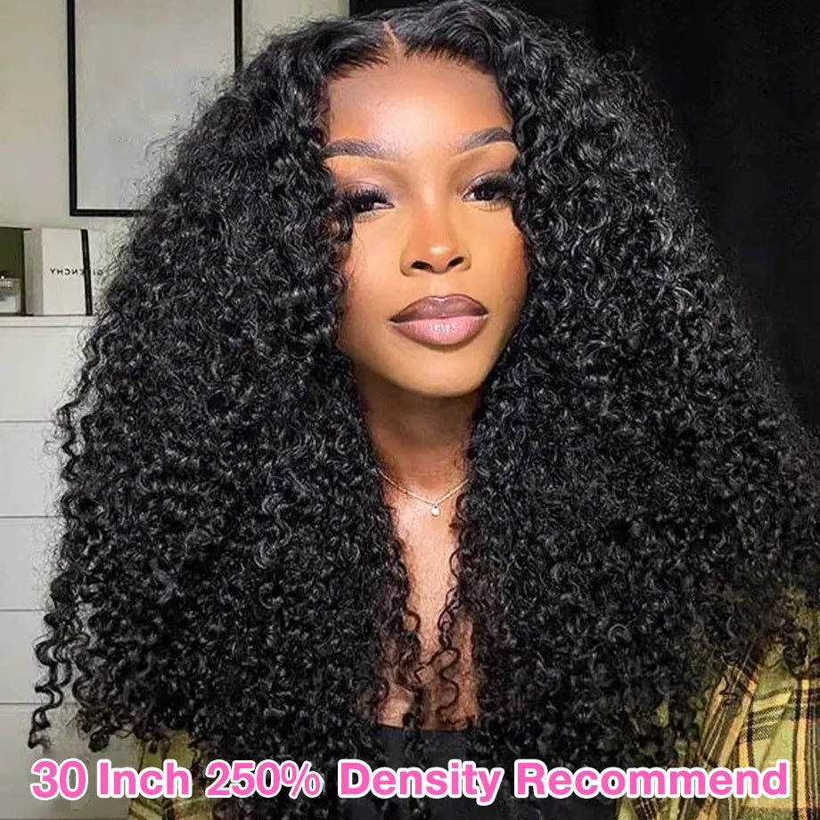 Deep Curls 7x5 HD Transparent Lace Closure Wig