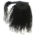 Curly Human Hair Ponytail